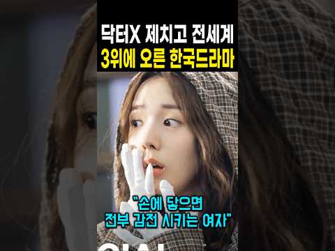 닥터X 제치고 <strong>전세계</strong> 3위에 오른 한국드라마