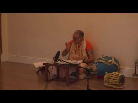 Evening reading  with Sripad B. S. Tridandi Maharaj