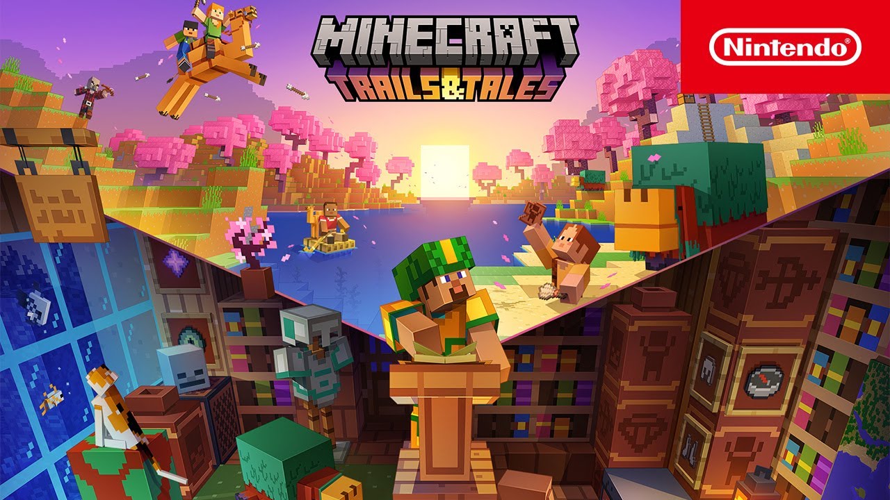 Minecraft Trails & Tales Update – Launch Trailer – Nintendo Switch