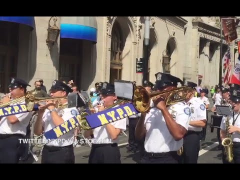 9/11 Memorial March Held by NYPD