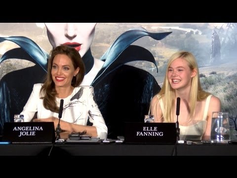 Angelina Jolie & Elle Fanning Interviews - Full Maleficent Press Conference - UCS5C4dC1Vc3EzgeDO-Wu3Mg