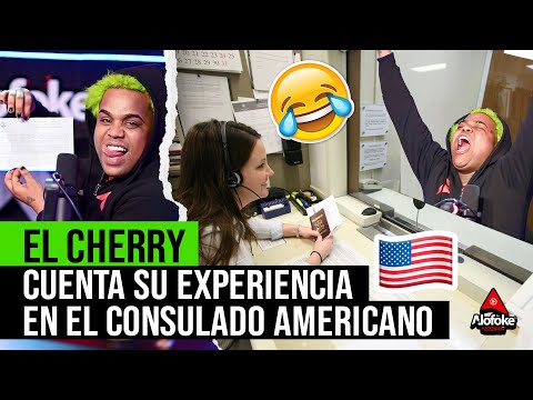 EL CHERRY SCOM REVELA LAS PREGUNTAS QUE LE HICIERON EL CONSULADO AMERICANO (ENTREVISTA EXCLUSIVA)