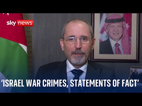 Jordan: Israeli 'war crimes' are 'statements of fact'