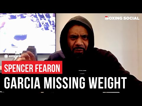 Spencer fearon reacts to ryan garcia missing weight for devin haney