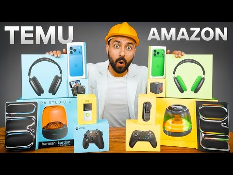 TEMU vs AMAZON ✅ REAL vs FAKE 🔥 Ho COMPRATO gli STESSI GADGET #2