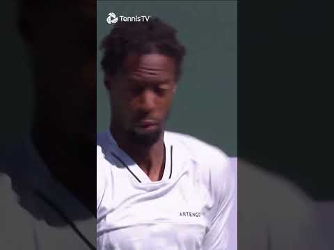 Monfils taking some friendly fire 🤣