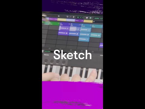 Capture and play with ideas—anywhere inspiration strikes—with Pro Tools Sketch