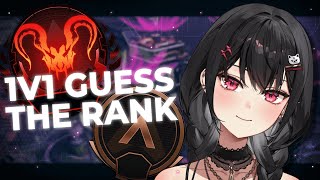 【APEX LEGENDS】GUESSING YOUR RANKS WITH 1v1s !【#VSPOEN #AryaKuroha】