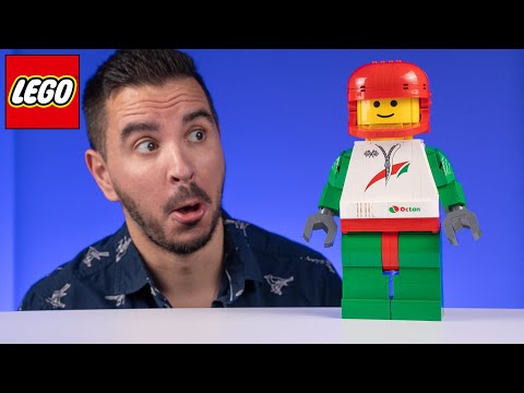 A legjobb AFOL ajándék! || LEGO 40819 Nagy méretű autóversenyző minifigura