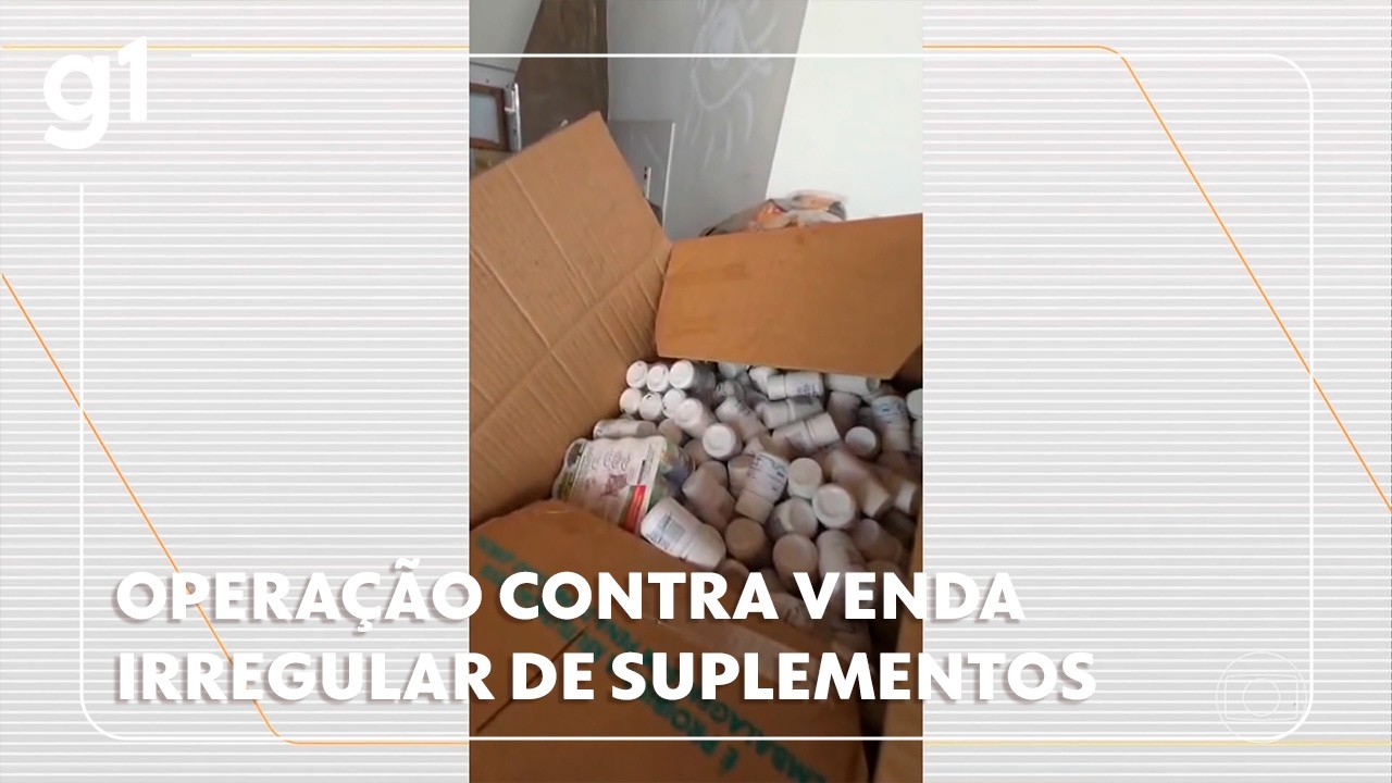 Operação combate esquema milionário de sonegação e venda irregular de suplementos em MG e GO
