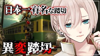 【🔴脱出ホラゲー︙タイムスタンプ付👻】ギャアアアア😭💥🚃8番出口ライク『異変踏切』【#橘花るい/男装アイドルVtuber】#ホラゲー実況 #
