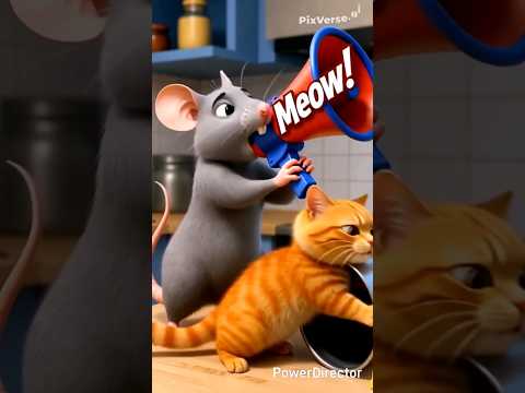 Billi Aur Chuha Funny Video ! #ytshorts #cartoon #youtubeshorts #videos #youtube #shortsvideos