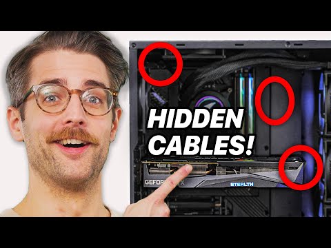 Hide ALL Your PC’s Cables