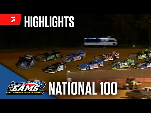Highlights | 2025 National 100 Finale at East Alabama Motor Speedway - dirt track racing video image