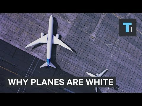 Here's why most planes are white - UCVLZmDKeT-mV4H3ToYXIFYg