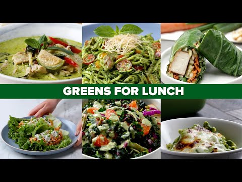7 Days Of Green Lunches