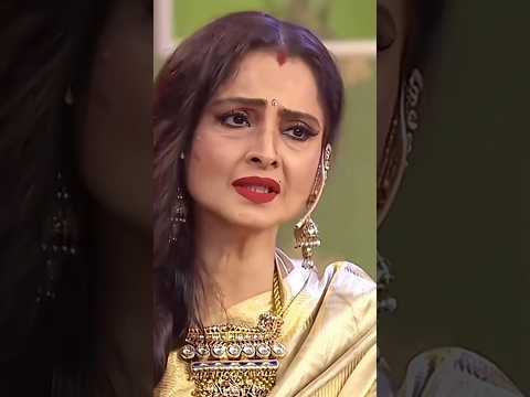 रेखा जी कितना ज्यादा मेकअप करती है 😱|#shorts #bollywood