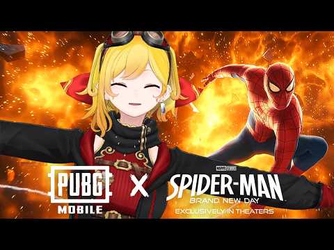 【PUBGM X SPIDER-MAN】yes im that spiderman that use a helmet