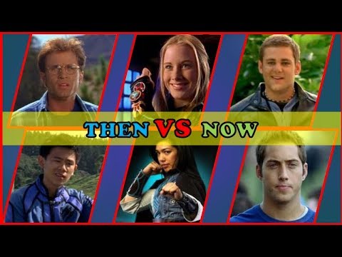 All BluePower Rangers Then And Now 2018|Blue Power Rangers Casts Before and After 2018