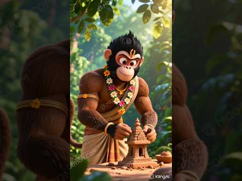 🙏Hanuman Ji aur Daitya ki Mandir Pratiyogita | हनुमान जी और दैत्य की मंदिर प्रतियोगिता #ai #cartoon