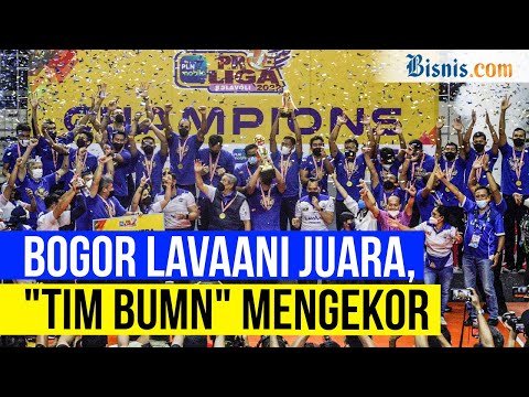 Tim Bola Voli Debutan Milik SBY Juara Proliga!