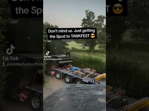 Spud Going to Tankfest!