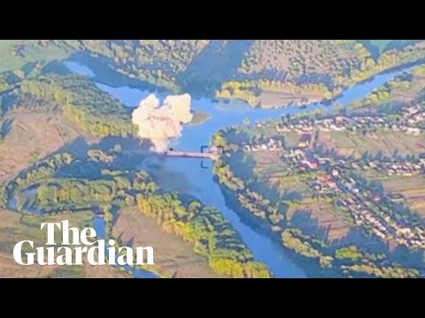 Ukraine forces blow hole in second Russian bridge in Kursk region