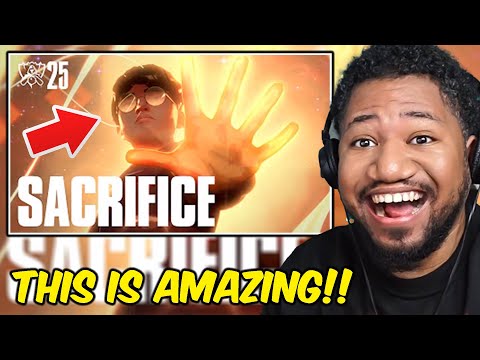 Sacrifice ft. G.E.M. (鄧紫棋) (Official Music Video) | League of Legends Worlds 2025 Anthem (REACTION)