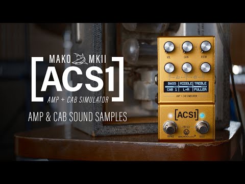 Walrus Audio MAKO Series MKII: ACS1 Program Samples