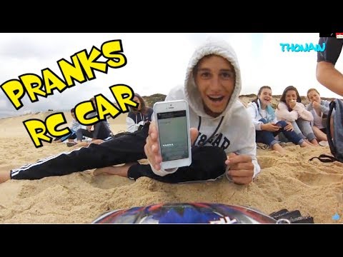 RC CAR ON BEACH - PART 2 - VIDEO GAGS- CAM ONBOARD FPV TRAXXAS 4X4 - UC4ltydtTT9HwtUI9l0kpf2Q