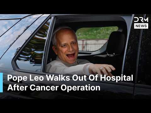 Pope Leo Returns To Vatican Four Days After Lung Cancer Surgery | AK1D