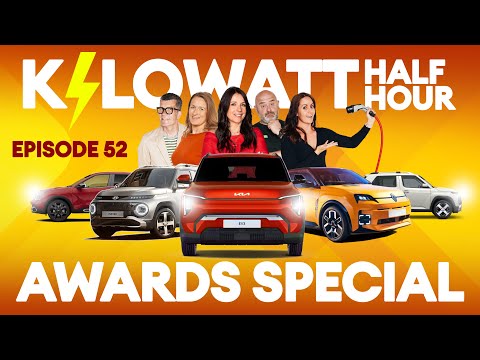 Kilowatt Half Hour Ep 52: Awards Special: Cars of the Year 2025 | Electrifying.com