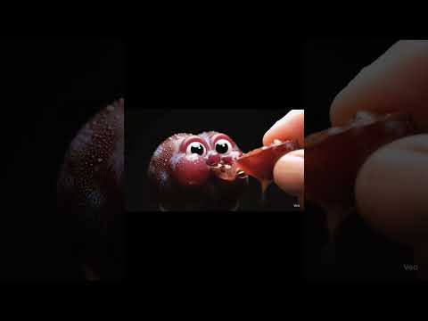 CANNIBAL BLACK PLUM🫐#ai #aivideo #fruit #yapayzeka #animation #cute