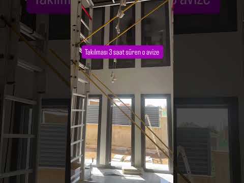 #avize #sarkıtavize #galeriboşluğu #villa #aydınlatma #yüksektavan