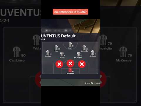 Can You Win A Match With No Defence in FC 26?  #fc26 #fifa #football #soccer