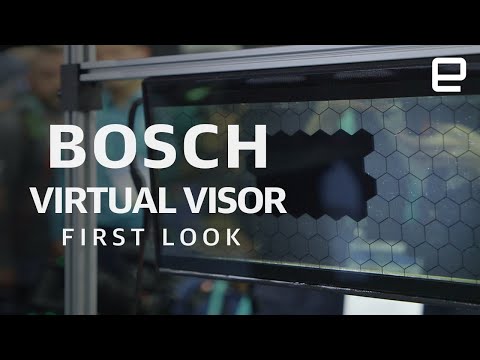 Bosch Virtual Visor first look at CES 2020 - UC-6OW5aJYBFM33zXQlBKPNA