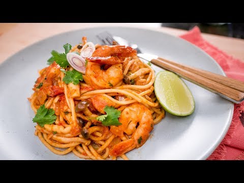 Tom Yum Spaghetti สปาเก็ตตี้ต้มยำกุ้ง | Thai Recipe - UC27C_HWo-UmKkdWGsRJZ8EA