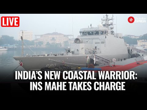 LIVE | INS Mahe Joins the Fleet: India Unveils Its Next-Gen Submarine Hunter