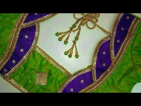 Sundar paithani, banarsi saree blouse designs #treandingblousedesign #fashion