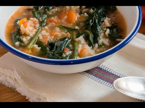 Sopa de espinacas con arroz - Receta de Cocina al Natural - UCvg_5WAbGznrT5qMZjaXFGA