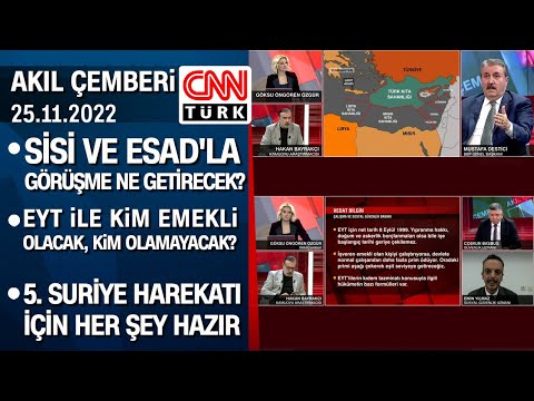 EYT ile kim emekli olacak, kim olamayacak? | Kara harekatında geri sayım - Akıl Çemberi 25.11.2022