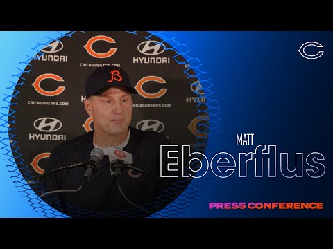 Matt Eberflus: 'We want an aggressive style that plays the right way' | Chicago Bears video clip