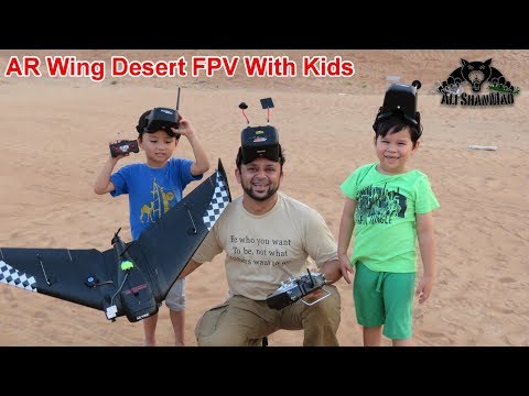 AR Wing FPV Flying wing FPV in beautiful Desert with kids - UCsFctXdFnbeoKpLefdEloEQ