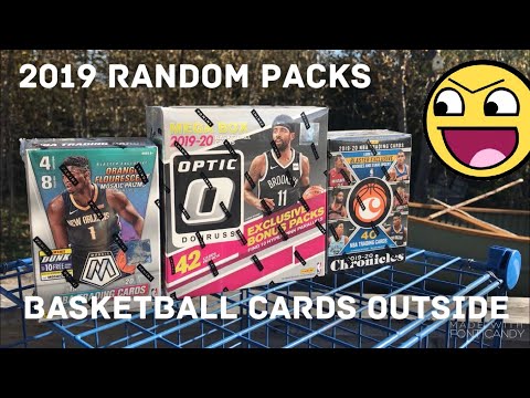 Random Basketball Packs Outside - Basketball Cards Outside - Chronicles Optic Donruss Mosaic Packs