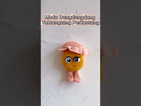 I made madu dungdungdung Taktungtung Perkuntung drom clay