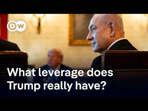 Why there is no real press conference after Netanyahu's meeting with Trump | DW News