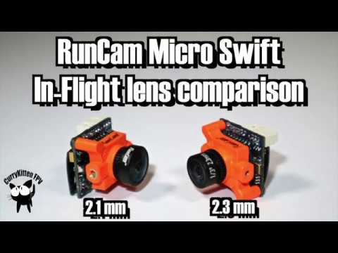 RunCam Micro Swift: 2.1mm vs 2.3mm lens comparison - UCcrr5rcI6WVv7uxAkGej9_g