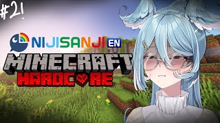 【MINECRAFT HARDCORE】 IF I DIE!!!!! THE STREAM ENDS!!!! 2!!!!! 【NIJISAN