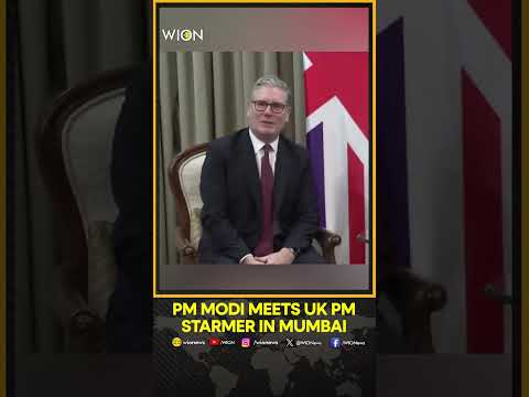 PM Modi-Starmer Meet: PM Modi Meets UK PM Keir Starmer, At Raj Bhavan In Mumbai