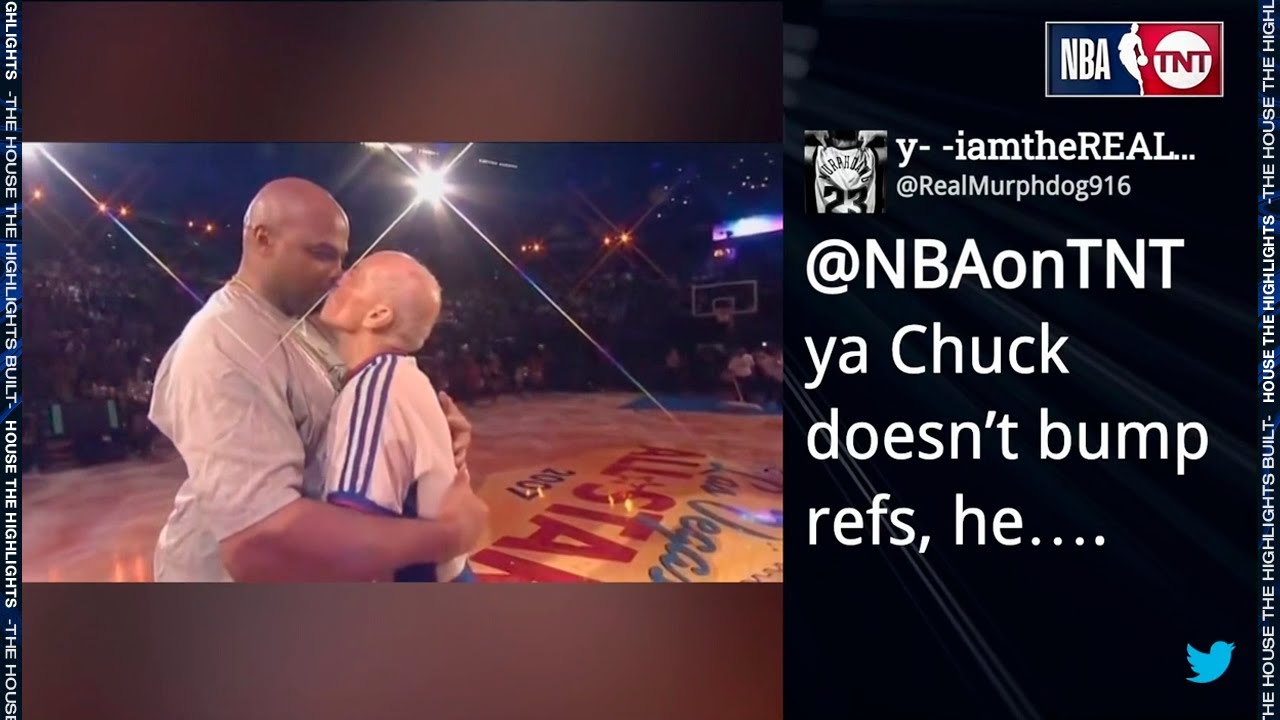 Inside the NBA Roasts Chuck’s Referee Kiss